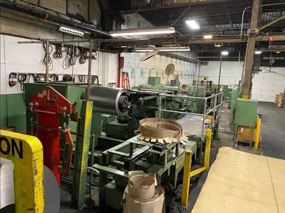 20,000 LB X 48" X .078" DAHLSTROM CUT THE LENGTH LINE. STOCK # 0849522