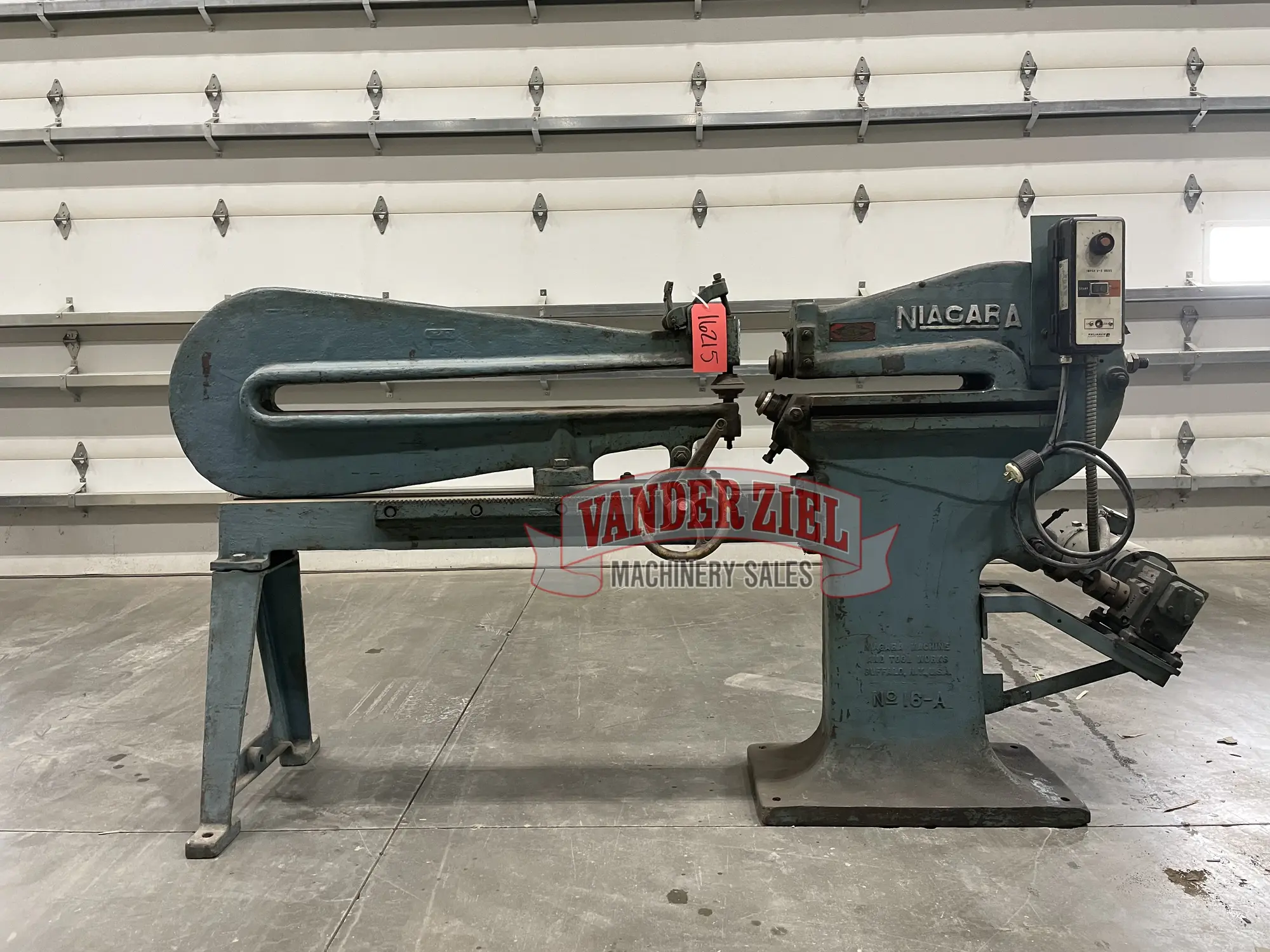 Used NIAGARA 16A Rotary Shears including Ring & Circle Michigan US | Vander Ziel Machinery Sales #480524