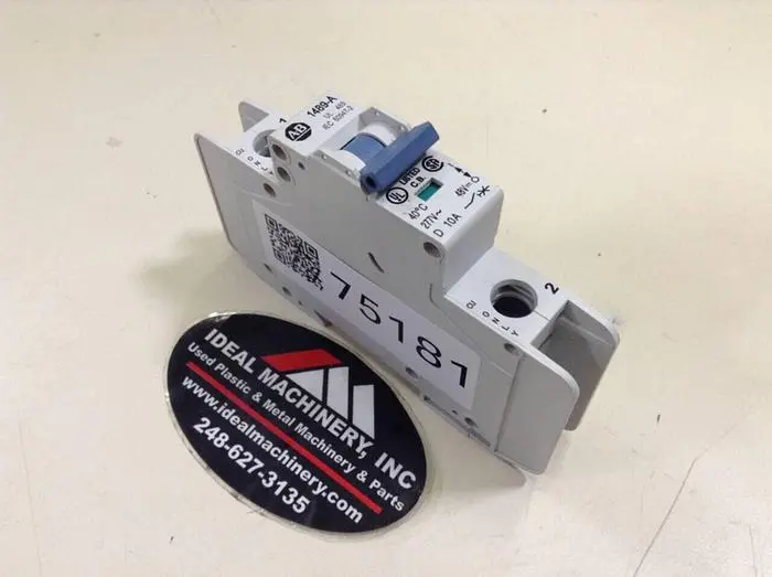 Used ALLEN BRADLEY 1489-A1D100 SER A Circuit Breakers Michigan US | Ideal Machinery #578414