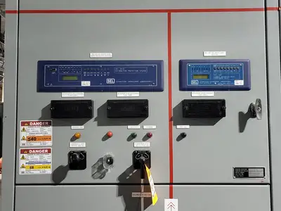25kV 1200A 3ph Switchgear Unit w/ (2) Power Vac Breaker VB1 27.0-16-0