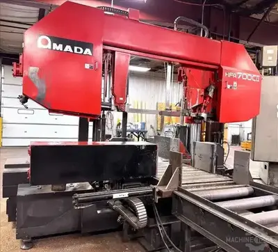 Used 2017 AMADA HFA-700CII Horizontal Band Saws Illinois US | Perfection Global, LLC. #1371138