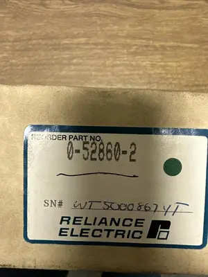 New | in-Stock RELIANCE ELECTRIC 0-52860-2 Miscellaneous Equipment (Electrical & Power) Ohio US | Surplus Asset Holdings #1210276