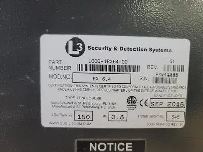 USED 2015 L3 COMMUNICATIONS PX/ACX 6.4