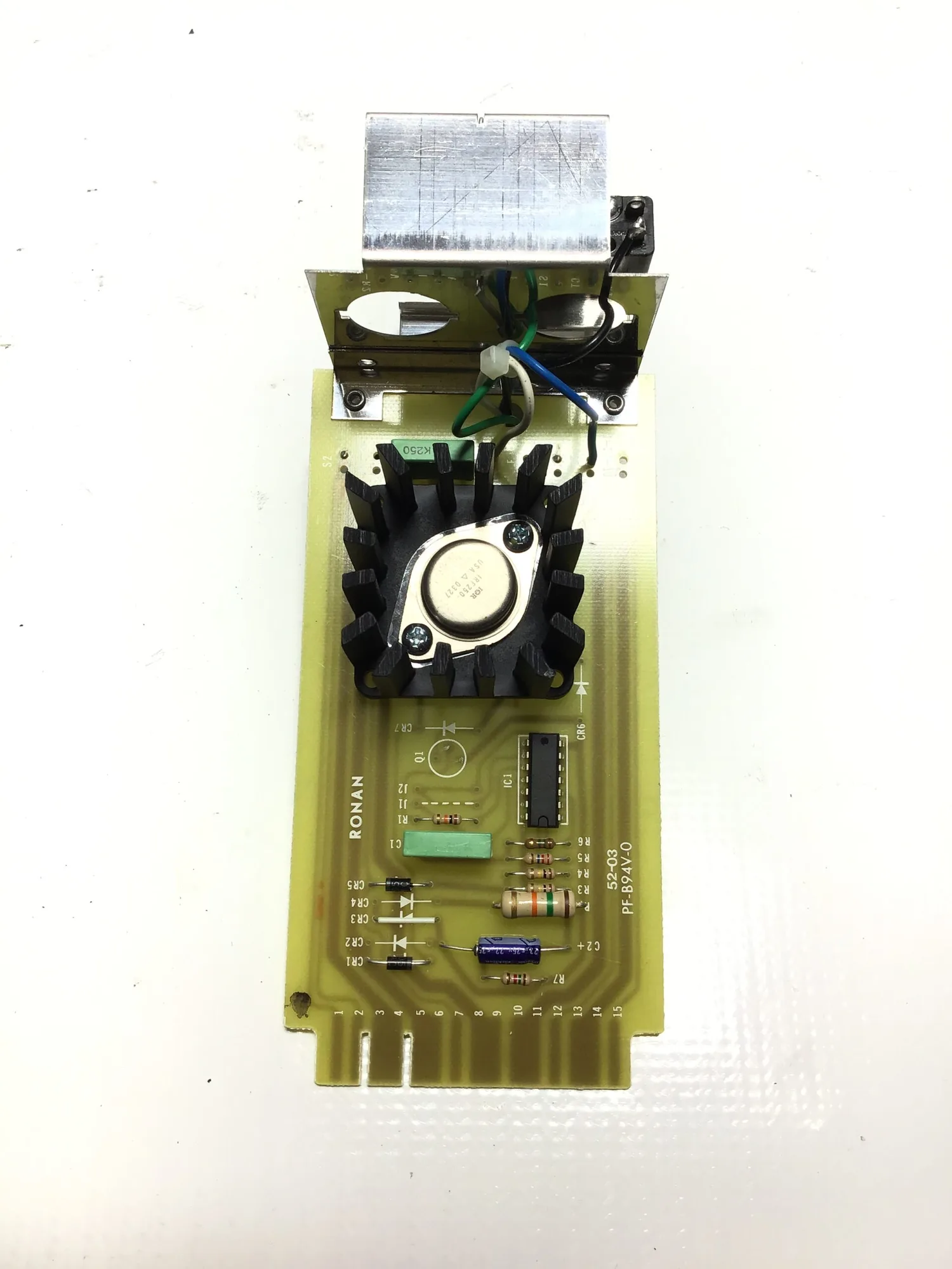 Ronan 52-03 PF-B94V-0/X2C46-01-125VDC PCB Electronic Module