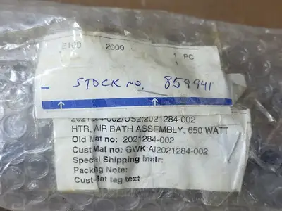 Used SIEMENS GWK:AI2021284-002 HVAC Parts and Equipment British Columbia CA | Lenmark #1426230