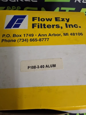 FLOW EZY FILTERS P100-3-60 HYDRAULIC FILTER ELEMENT - BRAND NEW