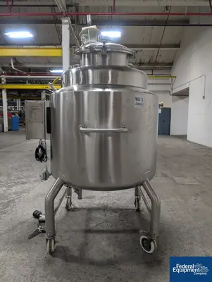 N/A 100 gallon Anish Pharma Mix Tank, S/S