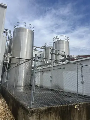 Walker Stainless 20,000 Gallon Jacketed Stainless Steel Storage Tanks SA240/T316L R-717 Lot of 4 1997