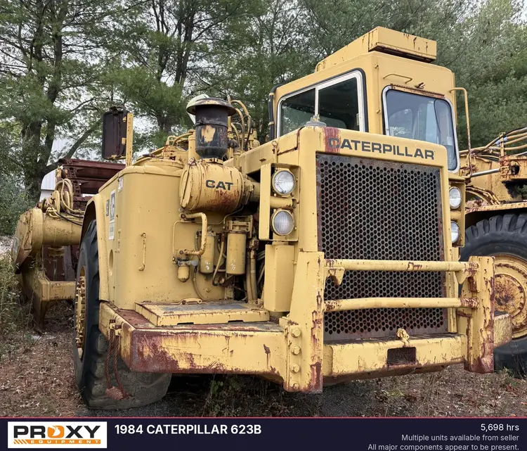 Used 1984 CATERPILLAR 623B Scrapers Louisiana US | Proxy Equipment #1380658