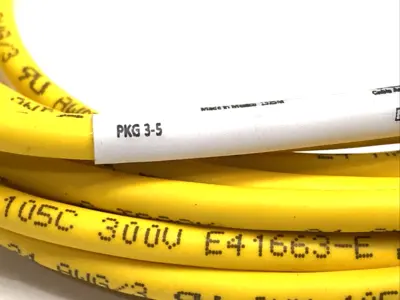 New | in-Stock Turck Single Ended Actuator & Sensor Cable Female M8 3-Pin 5m U0892-99 Cable & Wire Michigan US | Maverick Industrial Sales #1390953