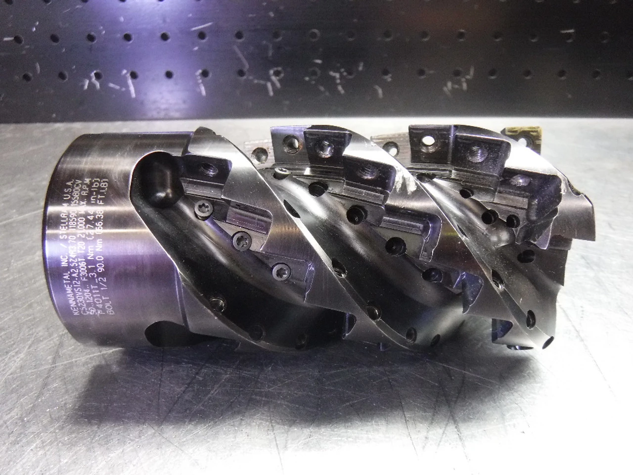 Kennametal 2.5" Chevron Long-Edge Milling Cutter C5230VS12-A2.SZ4R3.70 (LOC2149A)