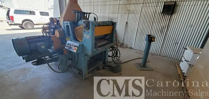 Used 1995 NEWMAN S-282 QUIET-CUT DOUBLE SIDED PLANER Woodworking Planers | CAROLINA MACHINERY SALES #421066