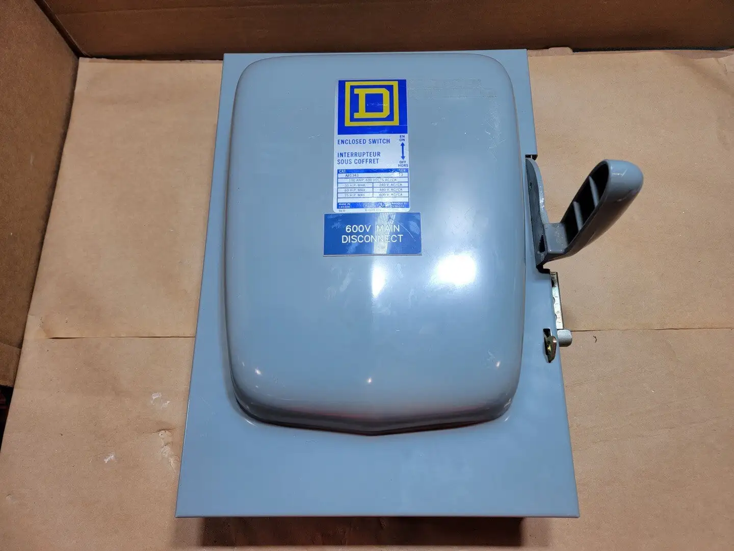 NEW SQUARE D A81343