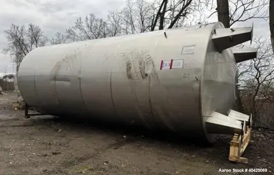 Used Rolec 25,931 Gallon Jacketed Stainless Steel Tank – Brewery Vessel with Multi-Zone Thermal Control