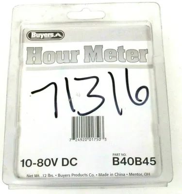 NEW BUYERS B40B45 10-80V DC HOUR METER