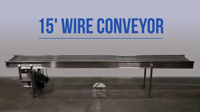 15' Wire Conveyor