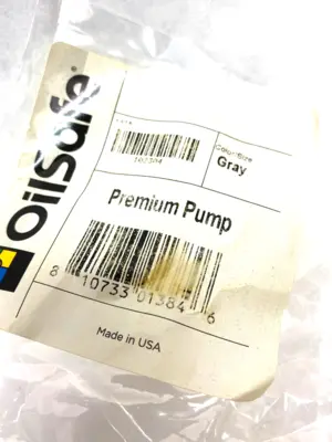 102304 | Oilsafe  Premium Hand Transfer Pump, 1 to 1 Ratio, Gray - New