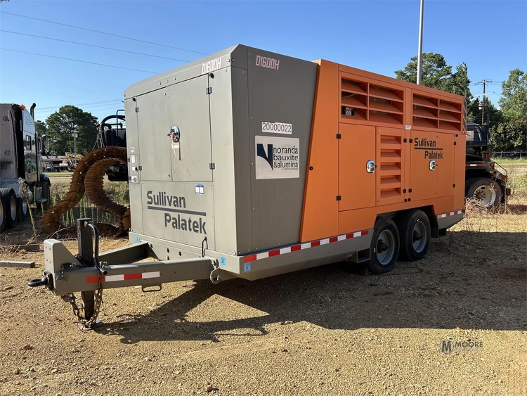 Used 2019 SULLIVAN PALATEK D1600PHCU4 Air Compressors, Portable Tennessee US | Moore Equipment #1517332