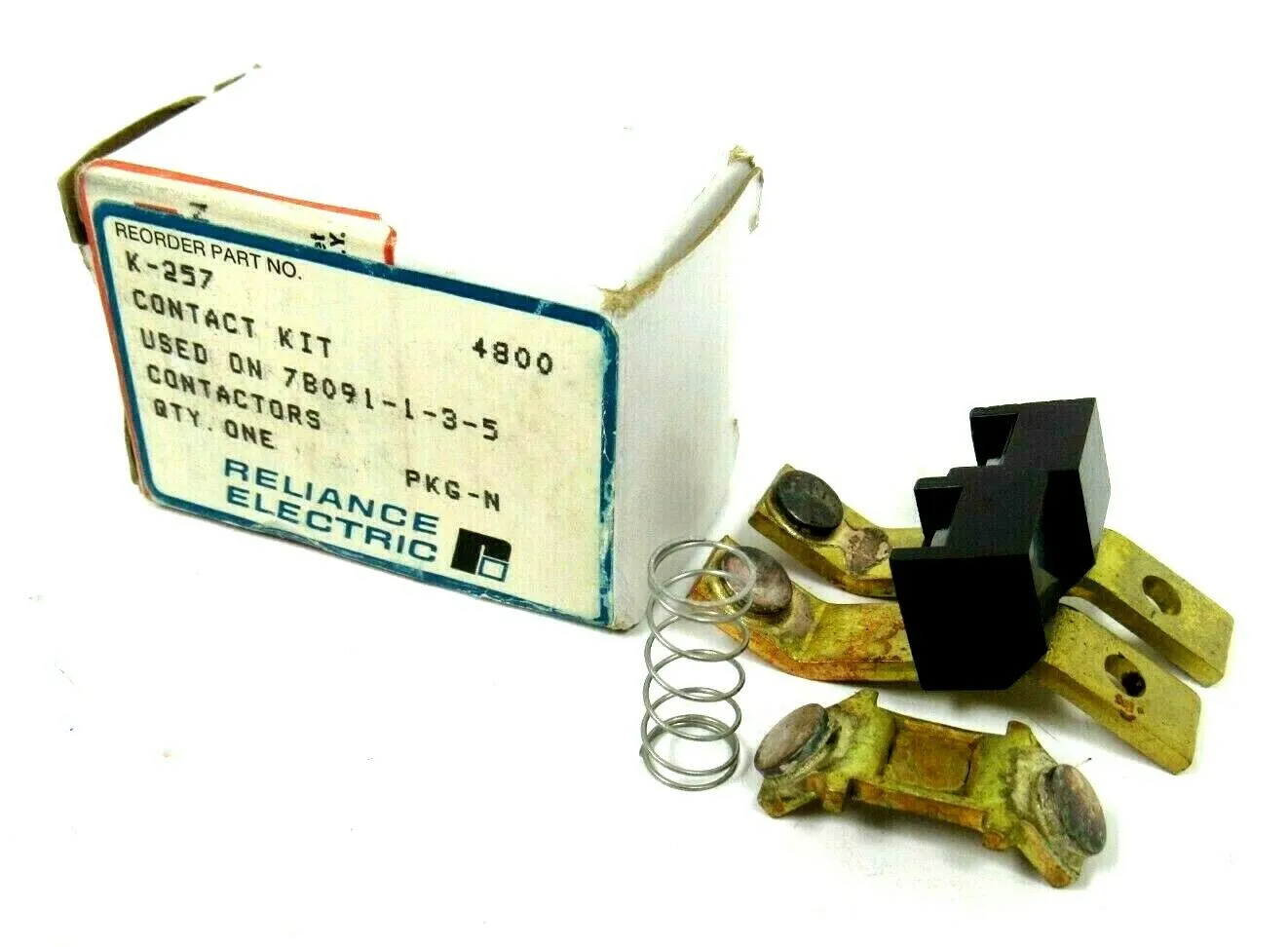 NEW RELIANCE ELECTRIC K-257 CONTACT KIT K257