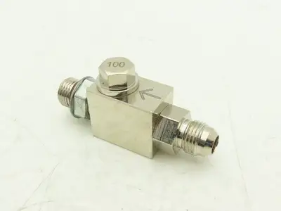 Keystone Nordson KQCF001VA01 Hot Melt Glue Inline Filter Stainless 100 Mesh