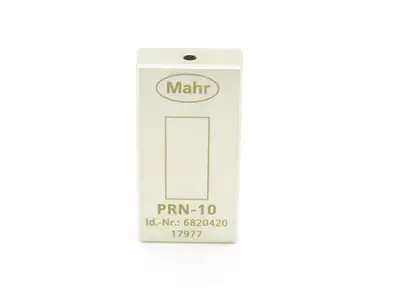 Mahr 6820420 PRN-10 Surface Roughness Standard Chrome Plated Gage Block