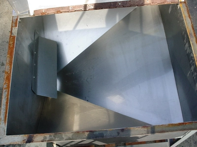 USED 40 CU/FT SS HOPPER 40 CU FT HOPPER