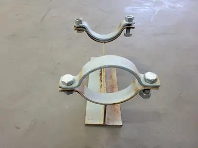 4", Anvil Pipe Clamp, Bolted