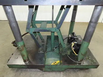 Lexco 8L-3605-40P 4000lb Long Deck Hydraulic Lift Table Die Handler 32x50" 120V