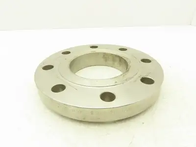 Enlin 316L Stainless Pipe Flange 3-1/2" Socket Weld 8-Bolt Class 150