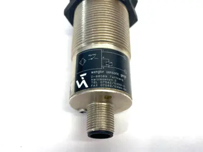 USED WENGLOR FIBER-OPTIC AMPLIFIER 5 KHZ SWITCHING FREQUENCY 1000MM RANGE