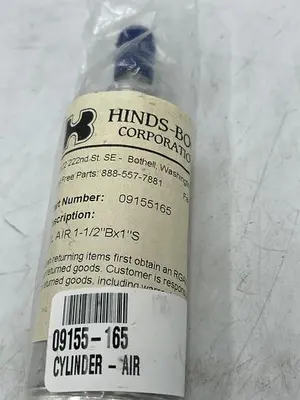 New | in-Stock HINDS BOCK 09155-871 AIR CYLINDER HINDS BOCK 09155-871 AIR CYLINDER Pneumatic Cylinders | ND Industrial Surplus #1215698