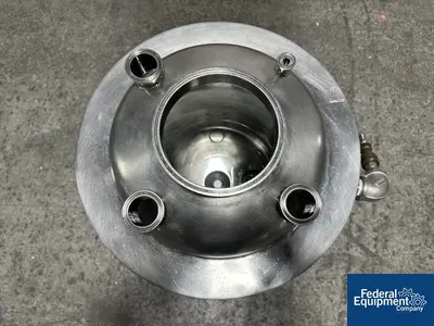 USED Allegheny Bradford 25 Liter Allegheny Bradford Jacketed Receiver Tank, S/S, 40/40#