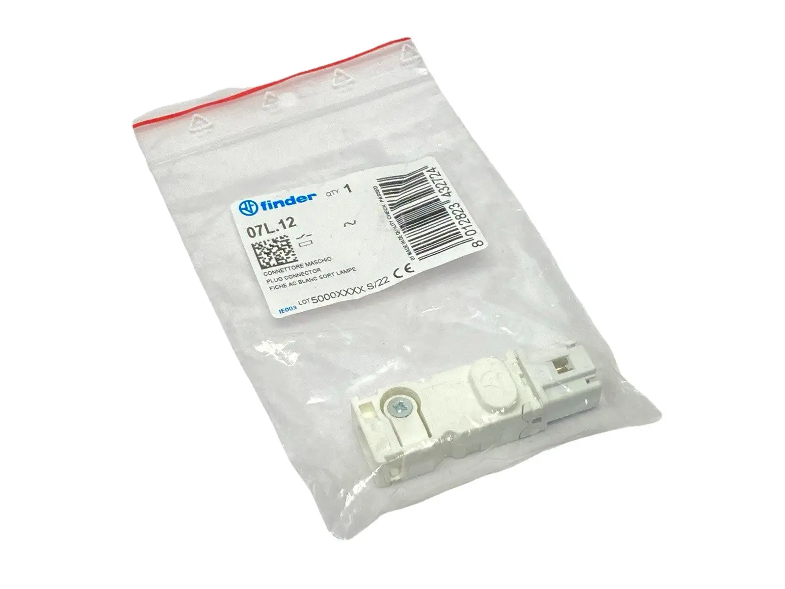 07L.12 | Finder  Plug Connector For 7L Series LED Panel Light 230V - New