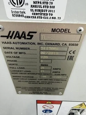 Used 2019 HAAS TL-2 CNC Lathes Georgia US | The Equipment Hub #1285423
