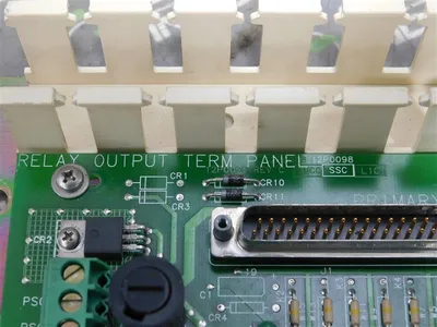 USED Fisher Rosemount CL6775X1-A1 Relay Output Term Panel 12P0100X012 Rev. D Used
