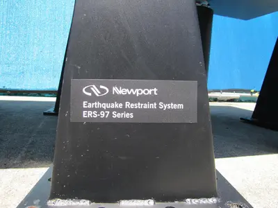Newport RS 4000 8' x 4' Optical Breadboard  Sealed Hole Table Top RL-2000 Legs