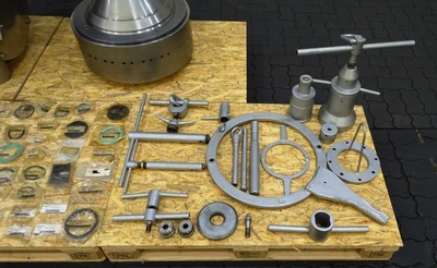 Westfalia MSA 90-01-076 milk separator, 316SS.