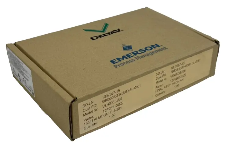 New | in-Stock EMERSON 12P2871X022 Misc Electrical & Power Parts | SB Industrial Supply #848363