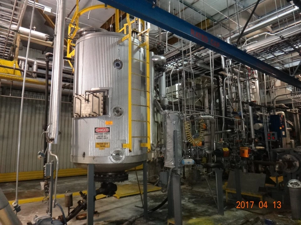 Knight Fabricators 1,000 Gallon Stainless Steel Resin Tank, 304L