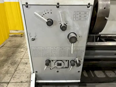 26" X 80" PINACHO MODEL #SC-325 MANUAL GAP BED ENGINE LATHE