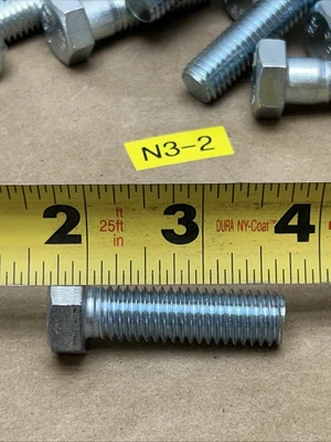 (48) 307A 3/8 X 1-3/4 PLTD HEX -HEAD NNB Fast Shipping + Warranty