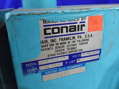 Used CONAIR PLASTIC 70003704 Misc Plastics Equipment Ohio US | HGR 24 #867196
