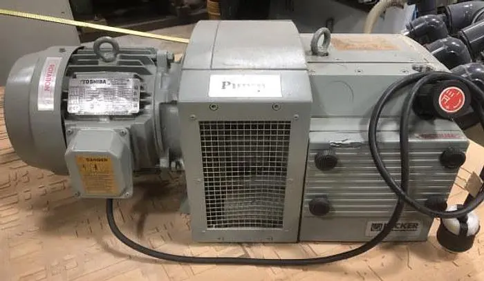 BECKER KVT 3.60, 3 HP ROTARY-VANE VACUUM PUMP