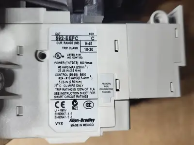 USED ALLEN BRADLEY 509-COD-XXX