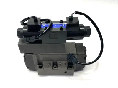 USED YUKEN HYDRAULIC DIRECTIONAL SOLENOID VALVE 31.5MPA 4570PSI