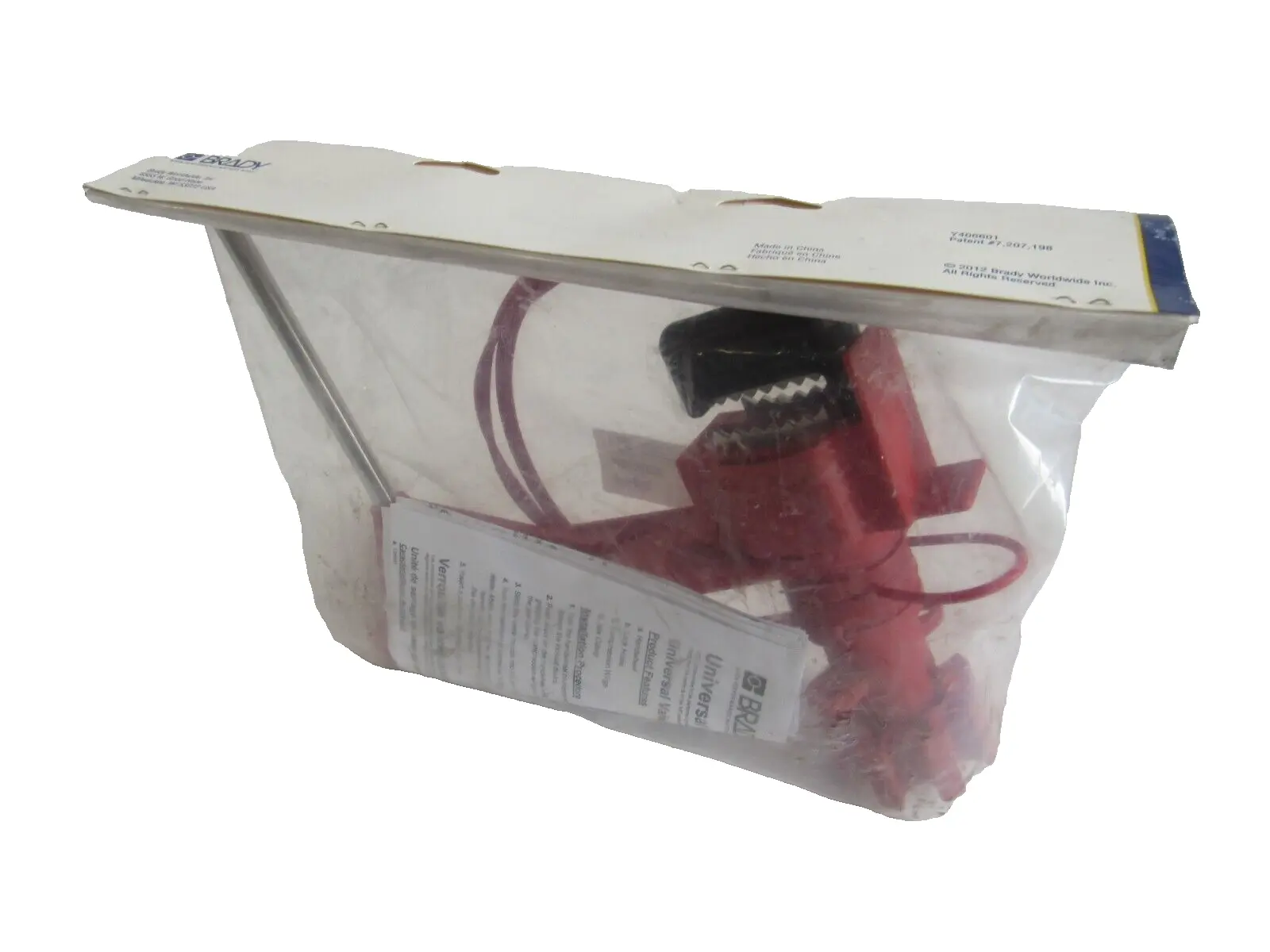 NEW BRADY 51392 UNIVERSAL VALVE LOCKOUT