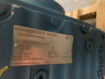 New | in-Stock SEW EURODRIVE KA77/TR37DRE80M4 Gearmotors | Surplus Asset Holdings #1227432