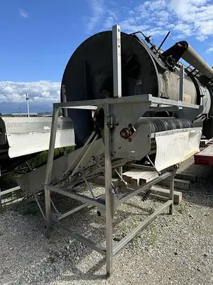 USED MAGNUSON ENGINEERING SHUFFLO FEEDER AND SLICER 54" WIDE