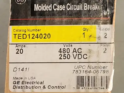 USED GENERAL ELECTRIC TED124020