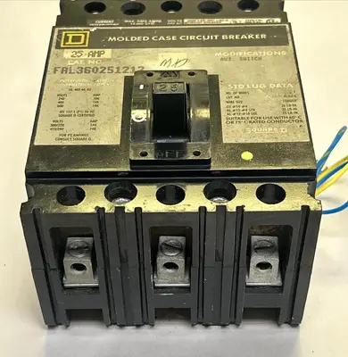 Used SQUARE D FAL360251212 Miscellaneous Equipment (Electrical & Power) | Surplus Asset Holdings #1204093